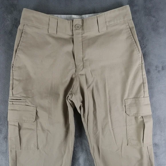 Vintage Dickies Mens Size 32x22.5 Beige Work Cargo Pants - Picture 3 of 14